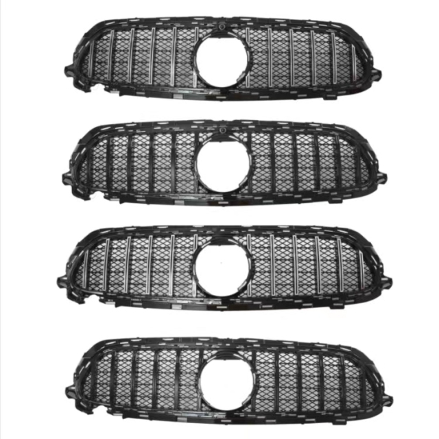 Auto Parts Car Front Bumper Grille for Mercedes Benz C W204 C63 2008-2011 AMG Matte Black,www.hongyangcorp.com,Auto Parts Car Front Bumper Grille for Mercedes Benz C W204 C63 2008-2011 AMG Matte Black