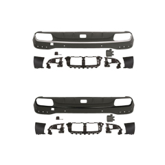Car Body Kits Rear Bumper Rear Diffuser for Mercedes Benz Class GLE W167 MUpgrade to AMG63 2020-2024 With Hole/Silver/Black,www.hongyangcorp.com,Car Body Kits Rear Bumper Rear Diffuser for Mercedes Benz Class GLE W167 MUpgrade to AMG63 2020-2024 With Hole/Silver/Black