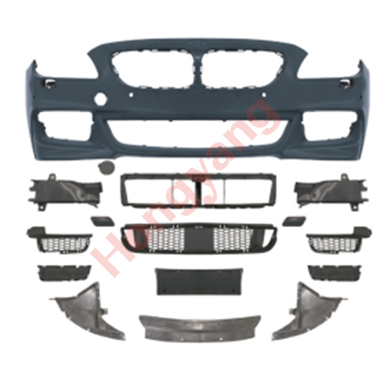 Auto Spare Parts Car Front Bumper Grille Spoiler Bodykit for BMW 6Series F06 F12 F13 Modified to M-Tech 2011-2018