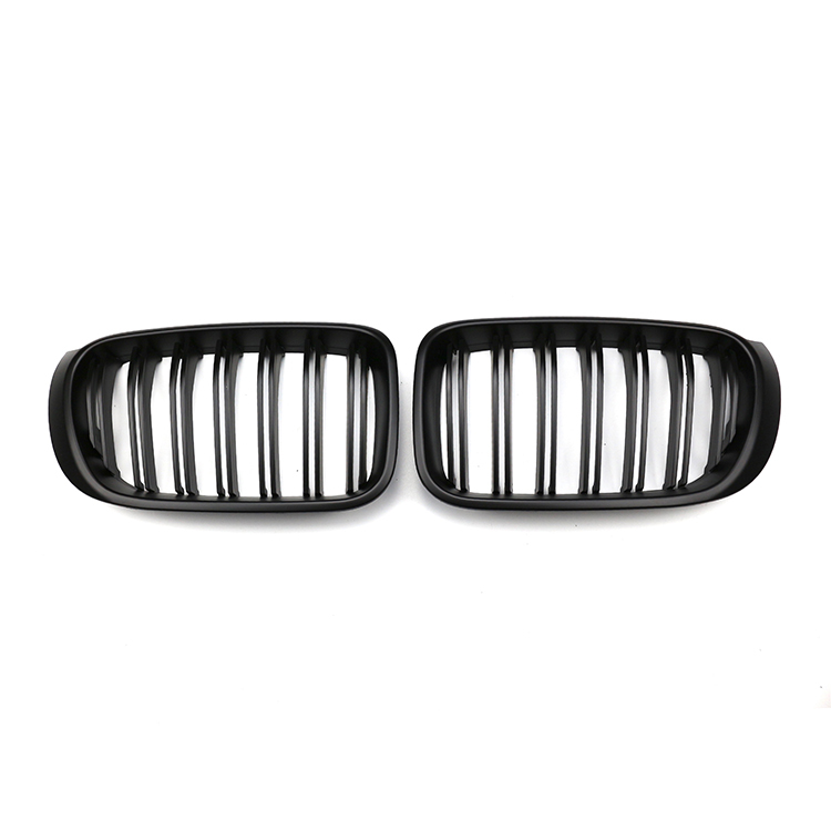 Matte Black Dual Slat Replacement Restoration Front Bumper Mesh Grille Car Front Grille Fit for BMW Series X3 F25 2011-2013,www.hongyangcorp.com,Matte Black Dual Slat Replacement Restoration Front Bumper Mesh Grille Car Front Grille Fit for BMW Series X3 F25 2011-2013
