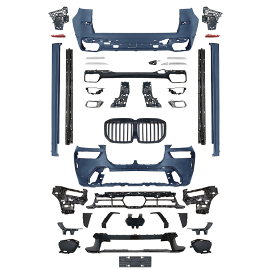 Car Auto Spare Parts Front Bumper Assy Grille Front Lip Spoiler Bodykit for BMW X7 Series G07 Modified to M-Tech 2023+,www.hongyangcorp.com,Car Auto Spare Parts Front Bumper Assy Grille Front Lip Spoiler Bodykit for BMW X7 Series G07 Modified to M-Tech 2023+