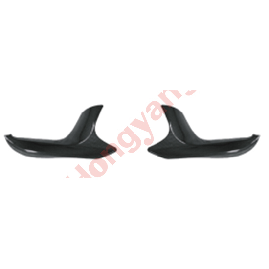 Auto Parts Car Front Bumper Front Lip Bodykit for BMW 5Series G30 G38 Modified to M5 2018-2020 A.Gloss Black/B.Carbon Look
