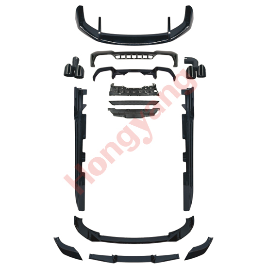 Car Auto Spare Parts Front Bumper Exhaust Pipe Bodykit for BMW X3 Series G01 G08 Modified to X3 2018-2021,www.hongyangcorp.com,Car Auto Spare Parts Front Bumper Exhaust Pipe Bodykit for BMW X3 Series G01 G08 Modified to X3 2018-2021