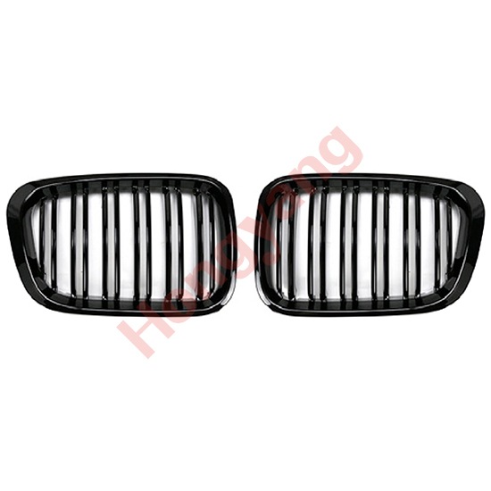 Vehicle Spare Parts Car Front Bumper Grille  Bodykit for BMW 3 Series E46 Upgrade to M3 1998-2001 2/4 Doors Grill