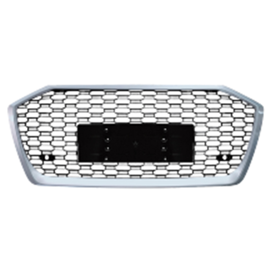 Car Auto Spare Parts Bodykit Grille for Audi A6 Upgrade to RS6 Silver 2019 2020 2021 2022 2023 2024,www.hongyangcorp.com,Car Auto Spare Parts Bodykit Grille for Audi A6 Upgrade to RS6 Silver 2019 2020 2021 2022 2023 2024