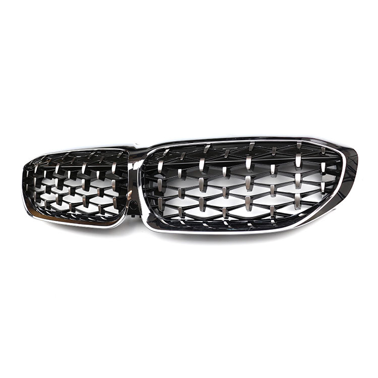 Best Selling Car Accessories  Diamond Chrome Frame With Chrome Point With Hole W/I Car Grill for BMW 3 Series G20/G28 2020,www.hongyangcorp.com,Best Selling Car Accessories  Diamond Chrome Frame With Chrome Point With Hole W/I Car Grill for BMW 3 Series G20/G28 2020