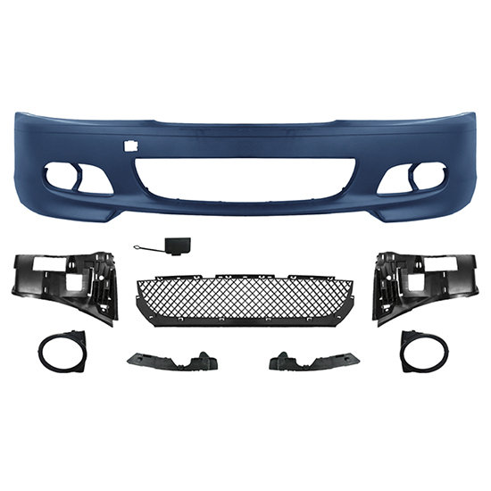 Vehicle Spare Parts Car Front Bumper Assy Bodykit for BMW 3 Series E46 Modified to M3 1998-2004,www.hongyangcorp.com,Vehicle Spare Parts Car Front Bumper Assy Bodykit for BMW 3 Series E46 Modified to M3 1998-2004