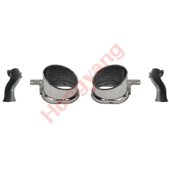 Car Auto Spare Parts Bodykit for Audi A6 Upgrade to RS6 Exhaust Pipe Silver 2019 2020 2021 2022 2023 2024,www.hongyangcorp.com,Car Auto Spare Parts Bodykit for Audi A6 Upgrade to RS6 Exhaust Pipe Silver 2019 2020 2021 2022 2023 2024