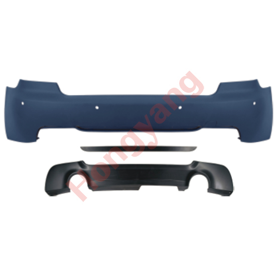 Car Body Kit Rear Bumper Assy for BMW 3Series E92 Upgrade to M-Tech 2006-2013 Rear Bumper with Rear Diffuser