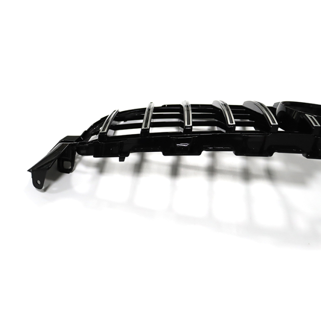 High Configuration Custom GT Style Silver Car Grille for Mercedes Benz C Class W205 C63 2015-IN 2020,www.hongyangcorp.com,High Configuration Custom GT Style Silver Car Grille for Mercedes Benz C Class W205 C63 2015-IN 2020