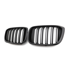 Automotive Double Slat Matte Black Polish Front Bumper Radiator Grille Car Front Grille for BMW X3 X4 Series G01 G08 2017-IN,www.hongyangcorp.com,Automotive Double Slat Matte Black Polish Front Bumper Radiator Grille Car Front Grille for BMW X3 X4 Series G01 G08 2017-IN