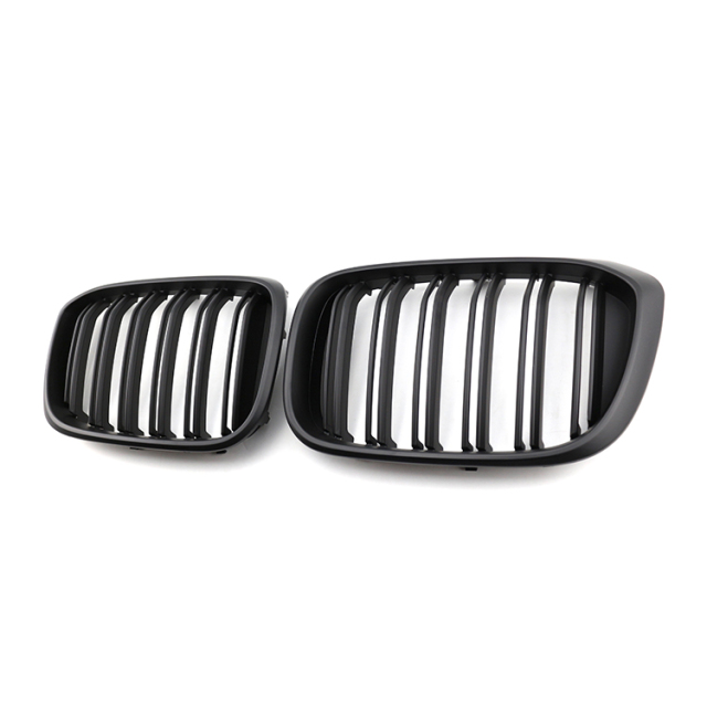 Automotive Double Slat Matte Black Polish Front Bumper Radiator Grille Car Front Grille for BMW X3 X4 Series G01 G08 2017-IN,www.hongyangcorp.com,Automotive Double Slat Matte Black Polish Front Bumper Radiator Grille Car Front Grille for BMW X3 X4 Series G01 G08 2017-IN