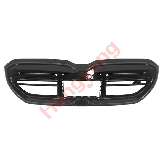 Auto Spare Parts Car Front Bumper Assy Front Lip Spoiler Bodykit Grille for BMW 5Series G60 G68 Modified to M5 2024 Grille