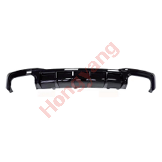 Car Auto Spare Parts Bodykit Rear Diffuser for Audi A7 Upgrade to S7 (00-00) Glossy Black 2019 2020 2021 2022 2023