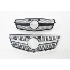 Wholesale Spare Parts Cars Diamond/GTR Black Car Front Bumper Grilles for Mercedes Benz Class E W212 2009-2013,www.hongyangcorp.com,Wholesale Spare Parts Cars Diamond/GTR Black Car Front Bumper Grilles for Mercedes Benz Class E W212 2009-2013