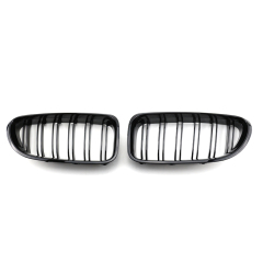 Double Slat Gloss Black OEM Aftermarket Front Bumper Radiator Grille Car Front Grille for BMW 6 Series F12 F06 2012-2016
