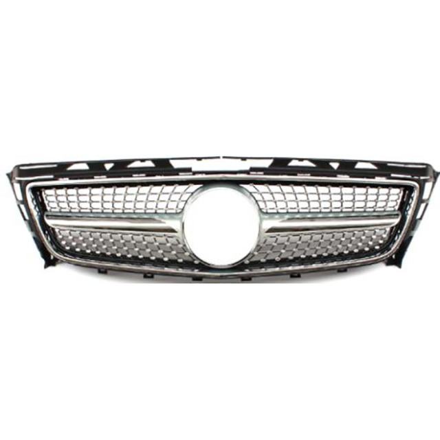 Diamond Type Car Front Bumper Grille for Benz CLS Class W218 2011-2014,www.hongyangcorp.com,Diamond Type Car Front Bumper Grille for Benz CLS Class W218 2011-2014