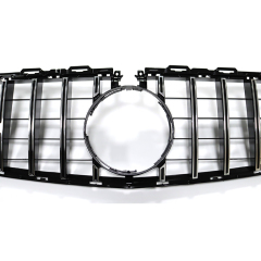 High Configuration Custom GT Style Silver Car Grille for Mercedes Benz C Class W205 C63 2015-IN 2020,www.hongyangcorp.com,High Configuration Custom GT Style Silver Car Grille for Mercedes Benz C Class W205 C63 2015-IN 2020