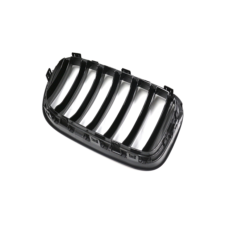 China Wholesale Car Accessories Single Slat Matte Black Car Front Bumper Grill for BMW X3/X4 Series F25 2011-2013,www.hongyangcorp.com,China Wholesale Car Accessories Single Slat Matte Black Car Front Bumper Grill for BMW X3/X4 Series F25 2011-2013