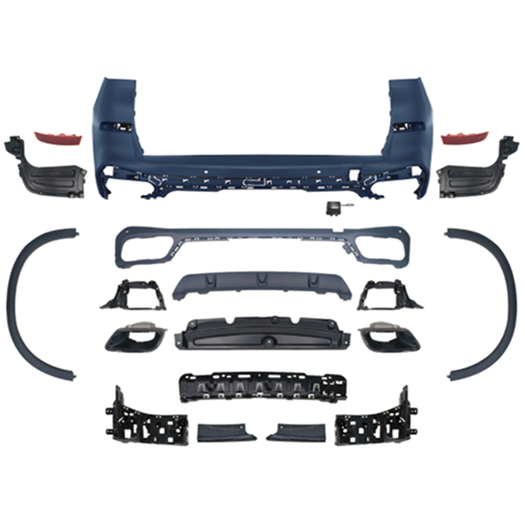 Car Auto Spare Parts Rear Bumper Assy Spoiler Bodykit for BMW X5 Series G05  Modified to M-Tech 2019-2024 Rear Bumper,www.hongyangcorp.com,Car Auto Spare Parts Rear Bumper Assy Spoiler Bodykit for BMW X5 Series G05  Modified to M-Tech 2019-2024 Rear Bumper