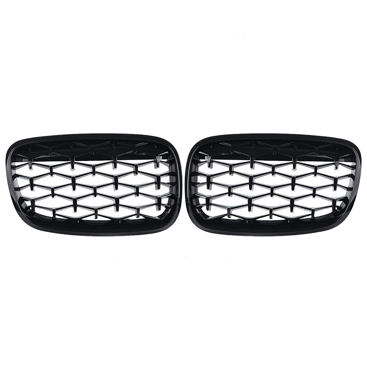 Auto Parts Diamond Black Restoration OEM Front Bumper Mesh Grille Car Front Grille Fit for BMW X5 X6 Series E70 E71 2007-2013,www.hongyangcorp.com,Auto Parts Diamond Black Restoration OEM Front Bumper Mesh Grille Car Front Grille Fit for BMW X5 X6 Series E70 E71 2007-2013