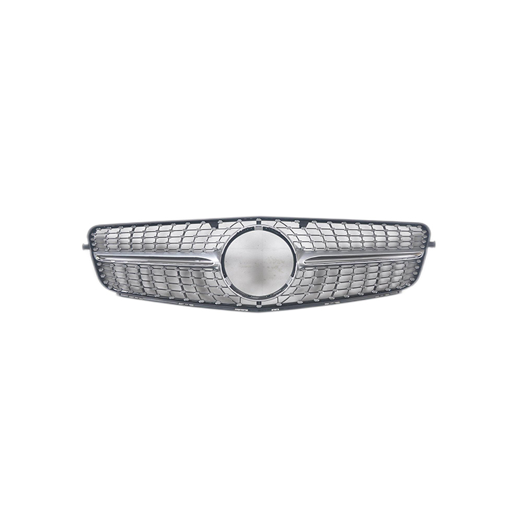 Wholesale Car Accessories Diamond Black/Silver Mesh Front Bumper Grille for Mercedes Benz Class C W204 2007-2014,www.hongyangcorp.com,Wholesale Car Accessories Diamond Black/Silver Mesh Front Bumper Grille for Mercedes Benz Class C W204 2007-2014