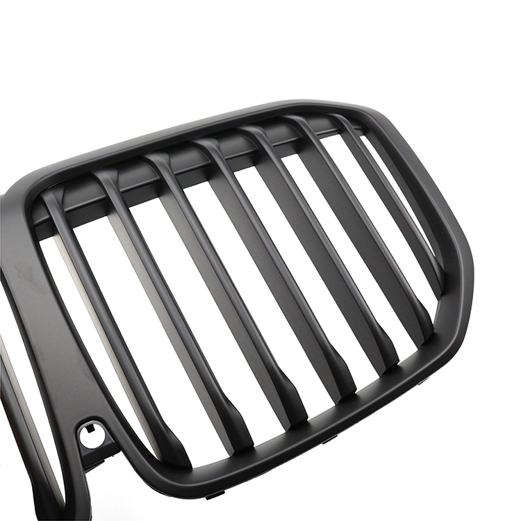 Automotive Gloss Black Single Slat Front Bumper Mesh Guard Grille Car Front Grille for BMW Series X7 G07 2019,www.hongyangcorp.com,Automotive Gloss Black Single Slat Front Bumper Mesh Guard Grille Car Front Grille for BMW Series X7 G07 2019