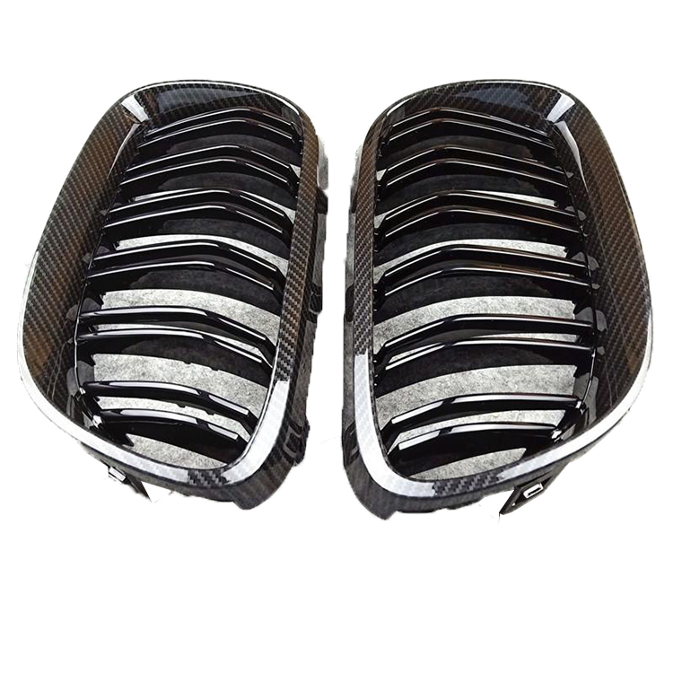 Auto Parts Car Accessories Double Slat Front Grille Carbon Look Car Grill for BMW E92 2010-2013 Body Kit,www.hongyangcorp.com,Auto Parts Car Accessories Double Slat Front Grille Carbon Look Car Grill for BMW E92 2010-2013 Body Kit