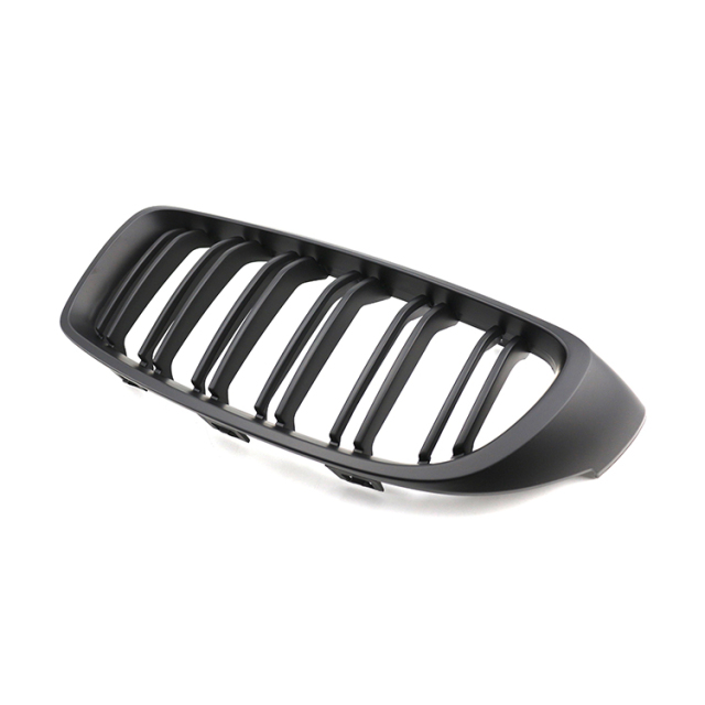 Auto Parts Car Front Bumper Grille Double Line Matte Black for BMW 4 Series F32/F33/F36 2013-2020,www.hongyangcorp.com,Auto Parts Car Front Bumper Grille Double Line Matte Black for BMW 4 Series F32/F33/F36 2013-2020