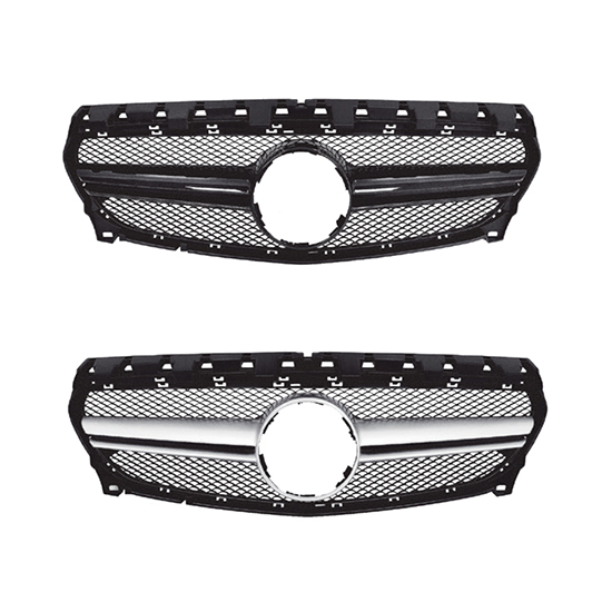 Car Modified Body Kit Black Grille for Mercedes Benz W117 Modified to AMG Style 2013-2019,www.hongyangcorp.com,Car Modified Body Kit Black Grille for Mercedes Benz W117 Modified to AMG Style 2013-2019