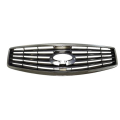 Auto Front Bumper Grille Car Grille for Infiniti EX35 2008-2012 / EX37 2013 QX50 2014-2016 Gloss Black+Chrome/Gray +Chrome
