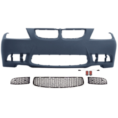 Car Body Kit Front Bumper Assy for BMW 3Series E90 Modified to M3 2005-2008 All Mesh Style