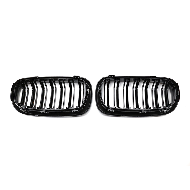 Automotive Manufacturers Gloss Black Dual Slat Front Bumper Mesh Grille Car Front Grille Fit for BMW X5 F15 2013-2018,www.hongyangcorp.com,Automotive Manufacturers Gloss Black Dual Slat Front Bumper Mesh Grille Car Front Grille Fit for BMW X5 F15 2013-2018