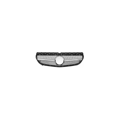 Auto Diamond Style Silver Inserts Front Bumper Mesh Grille Car Front Grille for Mercedes BENZ Class B W246 2015-2019,www.hongyangcorp.com,Auto Diamond Style Silver Inserts Front Bumper Mesh Grille Car Front Grille for Mercedes BENZ Class B W246 2015-2019