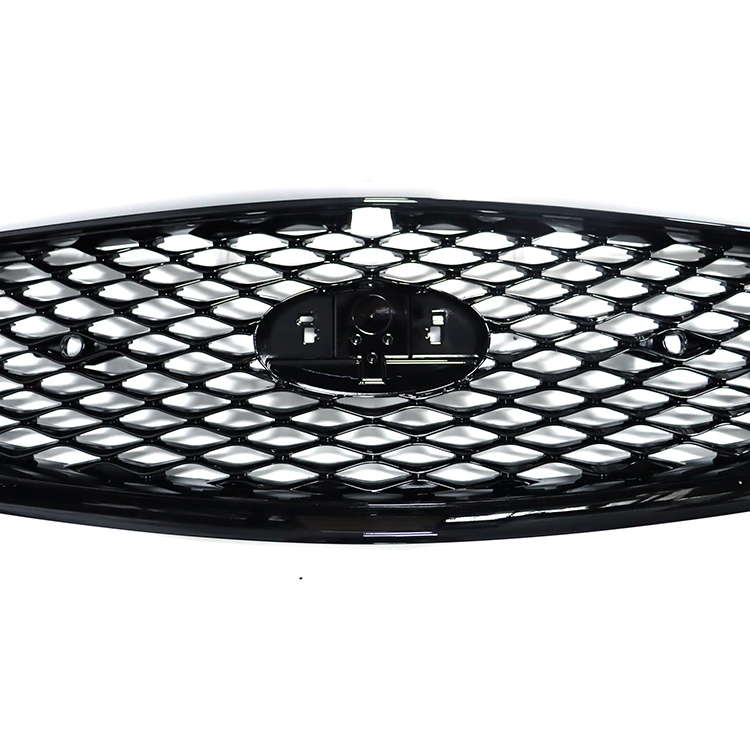 Auto Parts Car Front Bumper Grille for Infiniti Q50 2018-2024 W/I Camera Hole Radar Hole Gloss Black 62310-6HH0C,www.hongyangcorp.com,Auto Parts Car Front Bumper Grille for Infiniti Q50 2018-2024 W/I Camera Hole Radar Hole Gloss Black 62310-6HH0C