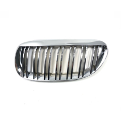 Car Exterior Accessories Auto Front Bumper Grille for BMW 6 Series E63 2006-2010 Double Slat Modification Easy Installation