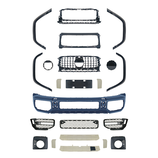 Vehicle Spare Parts Car Front Bumper Grille Body Kits for Mercedes Benz Class G W464 2022+ Upgrade to AMG63 BodyKit 2022+,www.hongyangcorp.com,Vehicle Spare Parts Car Front Bumper Grille Body Kits for Mercedes Benz Class G W464 2022+ Upgrade to AMG63 BodyKit 2022+