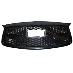 Auto Parts Car Bodykit Car Front Bumper Grille for Infiniti Q60 2017-2022 62310-5CA1A/62310-5CA1A Gray Inside+Chrome Frame/Black
