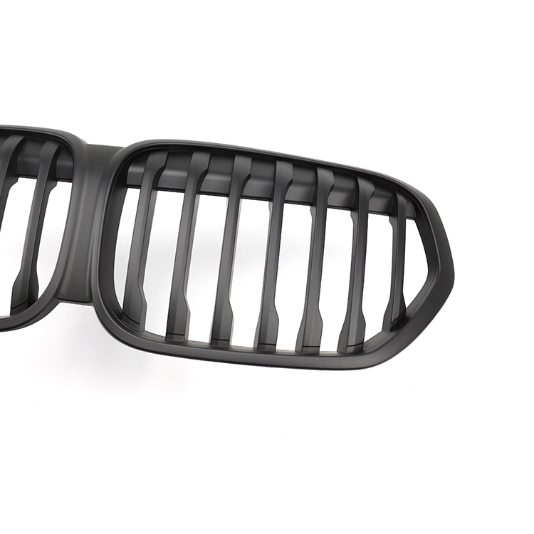 Auto Parts Carbon Look Single Slat Front Bumper Mesh Radiator Grille Car Front Grille Fit for BMW Series X1 F49 2016