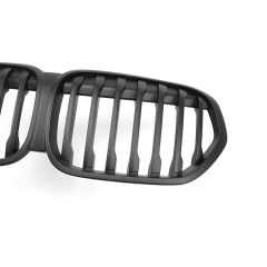 Auto Parts Carbon Look Single Slat Front Bumper Mesh Radiator Grille Car Front Grille Fit for BMW Series X1 F49 2016