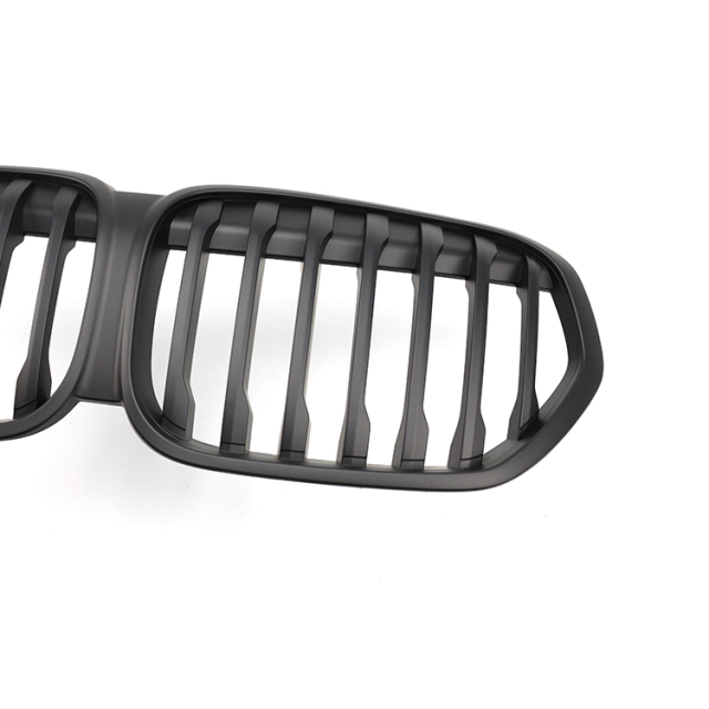 Auto Parts Carbon Look Single Slat Front Bumper Mesh Radiator Grille Car Front Grille Fit for BMW Series X1 F49 2016