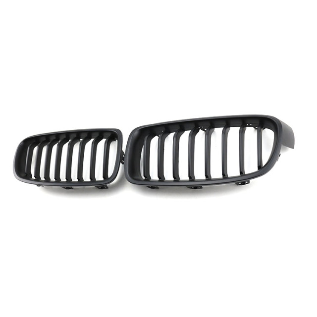 Auto Parts Matte Black Single Slat Inserts Front Bumper Mesh Grille Car Front Grille Fit for BMW Series 3 F30 2012,www.hongyangcorp.com,Auto Parts Matte Black Single Slat Inserts Front Bumper Mesh Grille Car Front Grille Fit for BMW Series 3 F30 2012