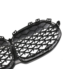 Facelift Kit New Model Auto Front Bumper Grille for BMW 1 Series F40 Hatchback Diamond All Black Modification Replacement 2019