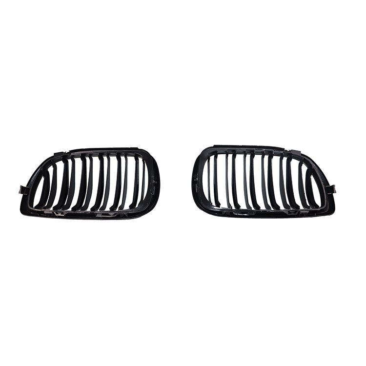 Hot Selling Vintage Car Spare Parts Dual Slat Style Matte Black Car Grill for BMW E46 2002-2005,www.hongyangcorp.com,Hot Selling Vintage Car Spare Parts Dual Slat Style Matte Black Car Grill for BMW E46 2002-2005