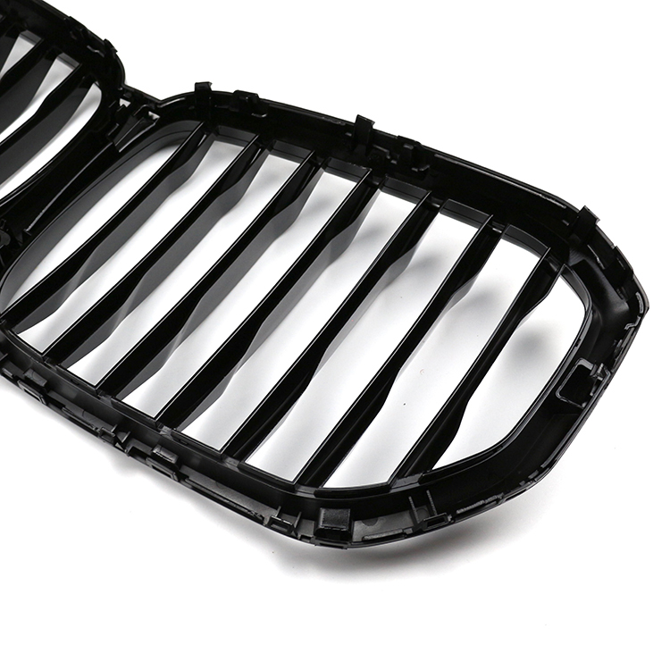 Top Quality Single Slat Gloss Black Car Front Bumper Mesh Grill for BMW X5 X6 Series G05 2018-IN Car Grills,www.hongyangcorp.com,Top Quality Single Slat Gloss Black Car Front Bumper Mesh Grill for BMW X5 X6 Series G05 2018-IN Car Grills