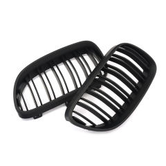 Facelift Kit Auto Parts Auto Front Bumper Grille for BMW 3 Series Matte Black Double Slat E92 E93 2010-2013 Replacement