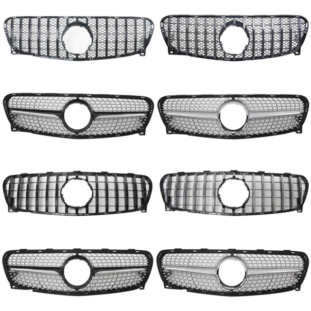 Facelift Kit GTR/Diamond Bumper Grille for Mercedes Benz Class G W463 GLA X156 H247 GLB W247,www.hongyangcorp.com,Facelift Kit GTR/Diamond Bumper Grille for Mercedes Benz Class G W463 GLA X156 H247 GLB W247