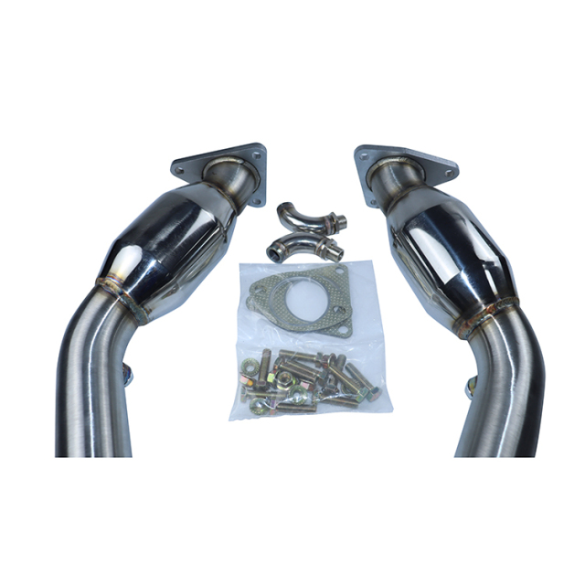 Car Exhaust Down Pipes Car Exhaust Down Pipes for Infiniti Q50 G37 2008-2014 3.7L Engine With Muffler With Resonator