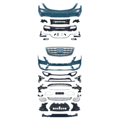 Auto Parts Car Front Bumper Grille Body Kits Rear Bumper for Mercedes Benz Class S W222 Upgrade to S65 2018-2020,www.hongyangcorp.com,Auto Parts Car Front Bumper Grille Body Kits Rear Bumper for Mercedes Benz Class S W222 Upgrade to S65 2018-2020