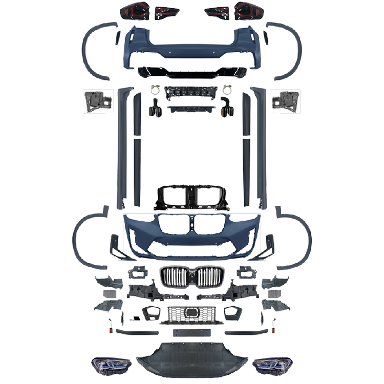 Car Auto Spare Parts Front Bumper Bodykit for BMW X3 Series G01 G08 2018-2021 Modified to X3M 2022+ for Sport Car Change  Lamps,www.hongyangcorp.com,Car Auto Spare Parts Front Bumper Bodykit for BMW X3 Series G01 G08 2018-2021 Modified to X3M 2022+ for Sport Car Change  Lamps